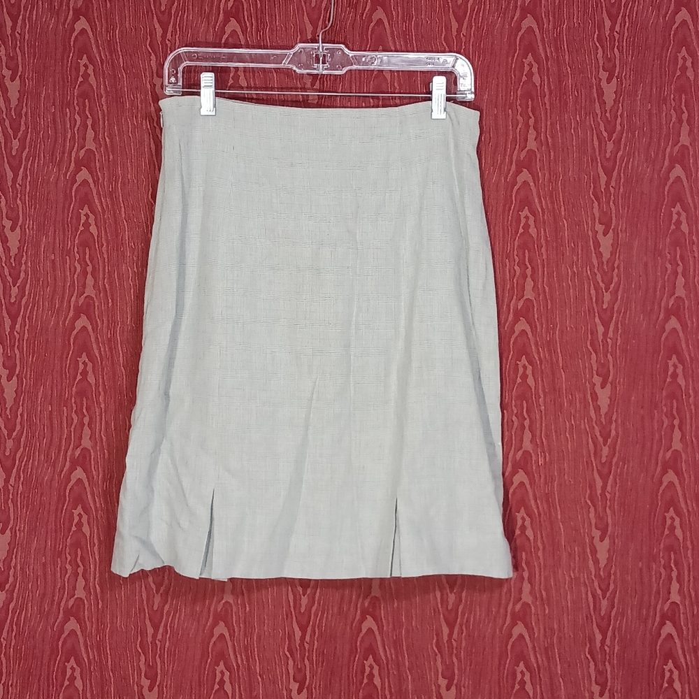 PETITE SOPHISTICATE 2 Piece Gray Long Sleeve Collared Suit Women's Size 12 - Picture 8 of 16